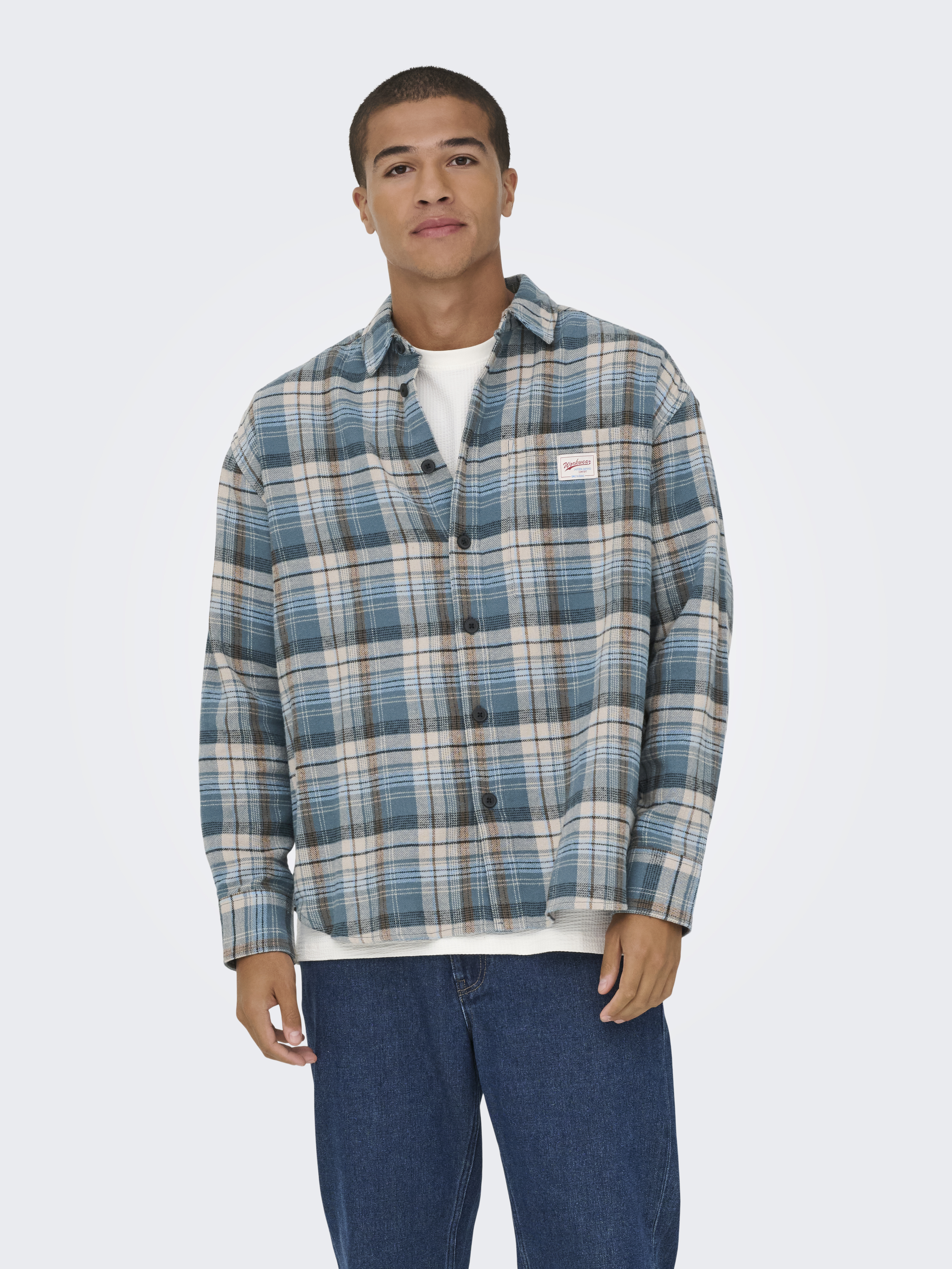 Only & Sons Onsjack ls flannel shirt