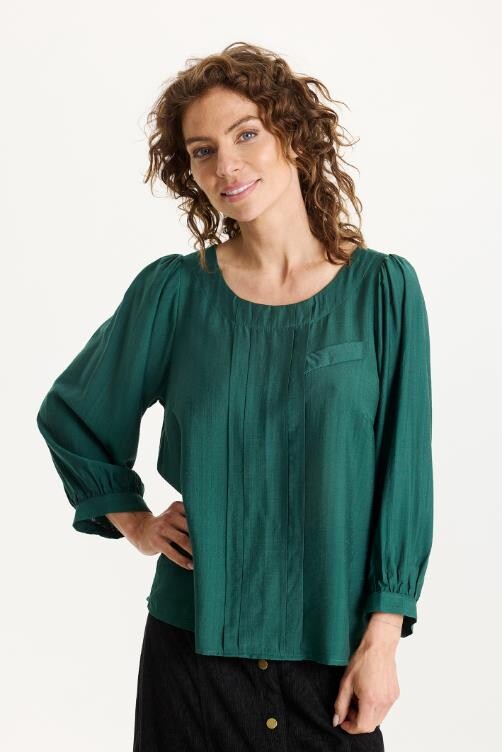 IN FRONT GOLDI BLOUSE 16583 625 (Aqua Green 625)