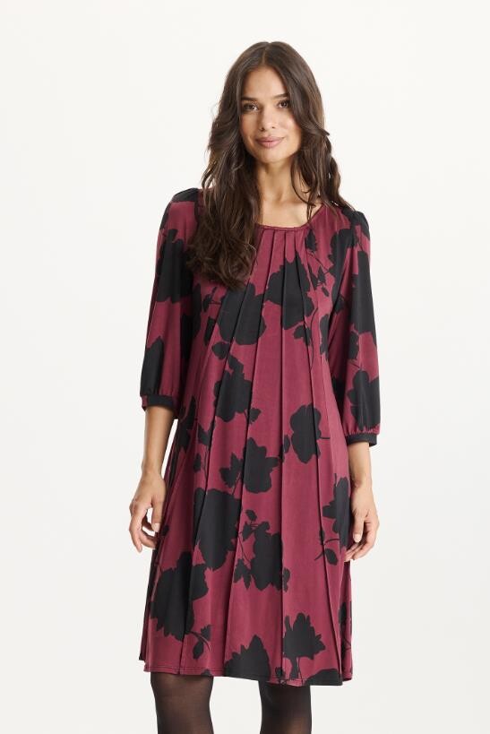 IN FRONT LUCETTE DRESS 16876 295 (Burgondy 295)