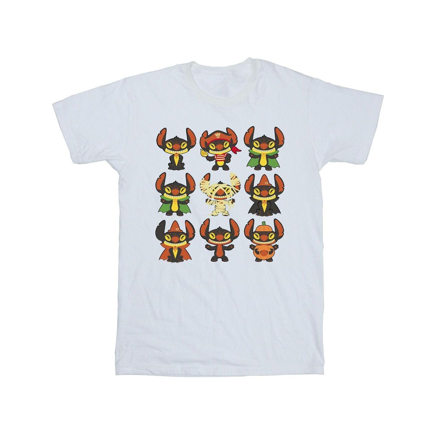 Disney Heren Lilo & Stitch Halloween-kostuums T-shirt M wit