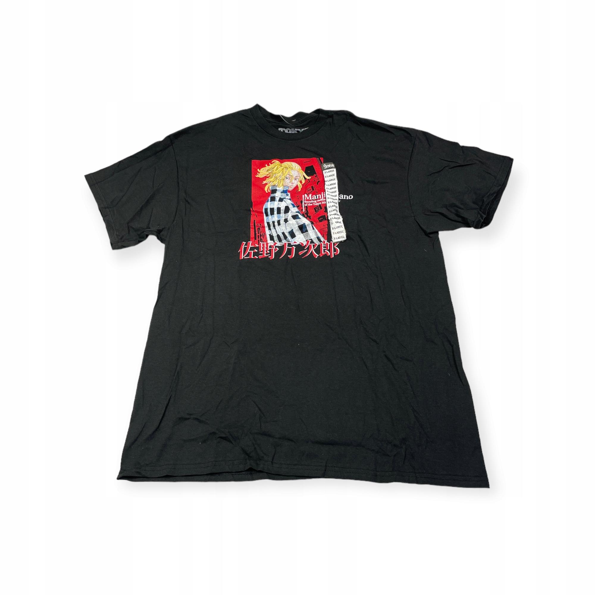 Outletup-clothes Koszulka T-shirt męski okrągły dekolt SPENCER'S TOKYO XL
