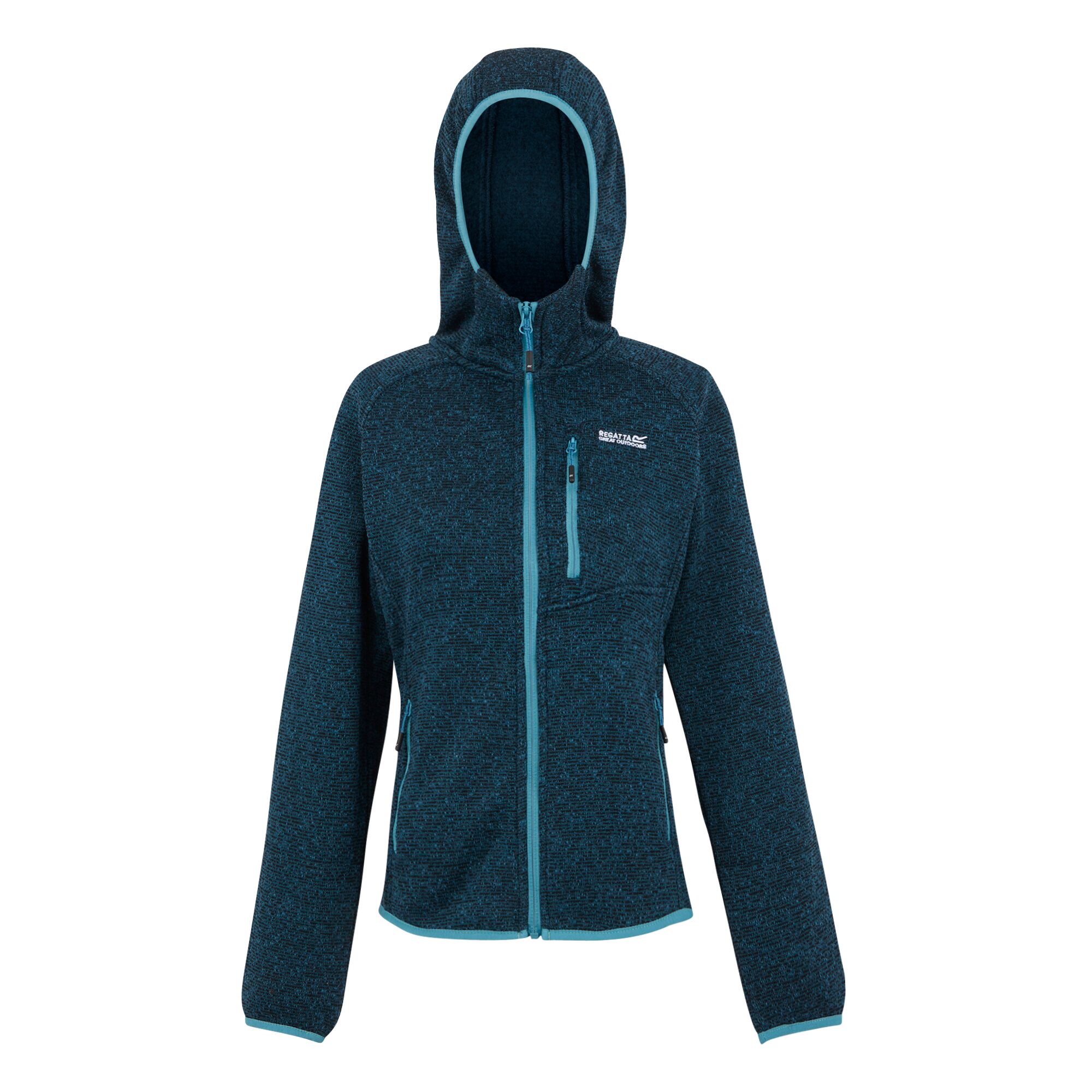 Regatta Dames newhill fleecejas met capuchon