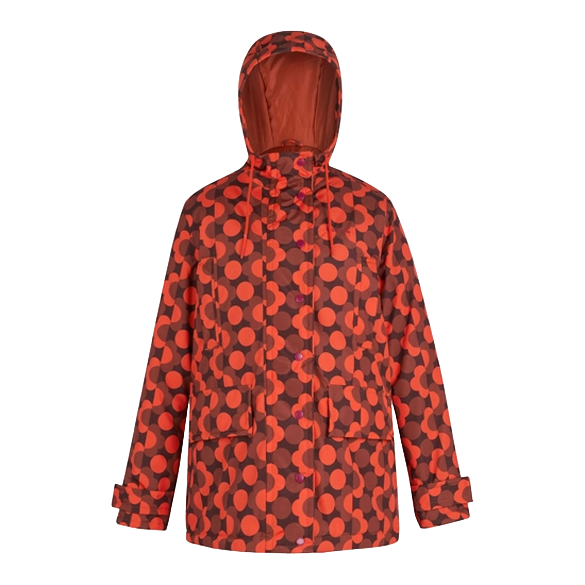 Regatta Dames orla kiely bloemen waterdichte jas halflang