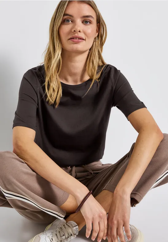 STREET ONE T-shirt Boot hals, basic