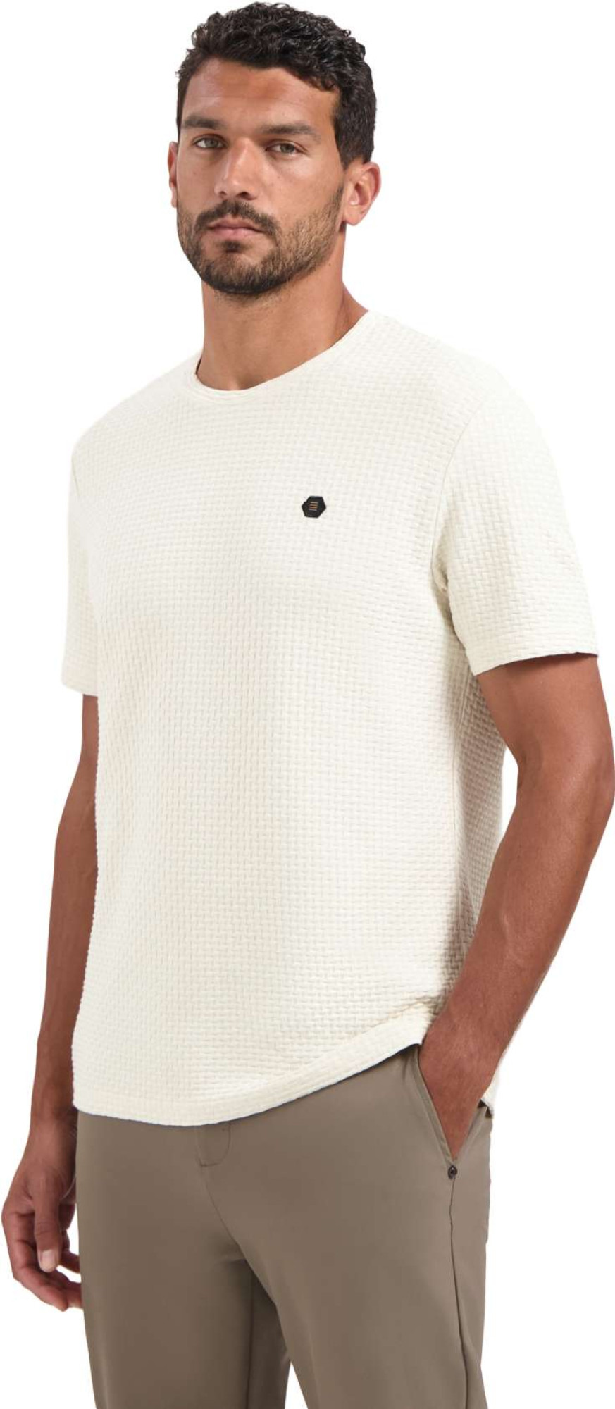 No Excess T-shirt crewneck relief jacquard bl kit