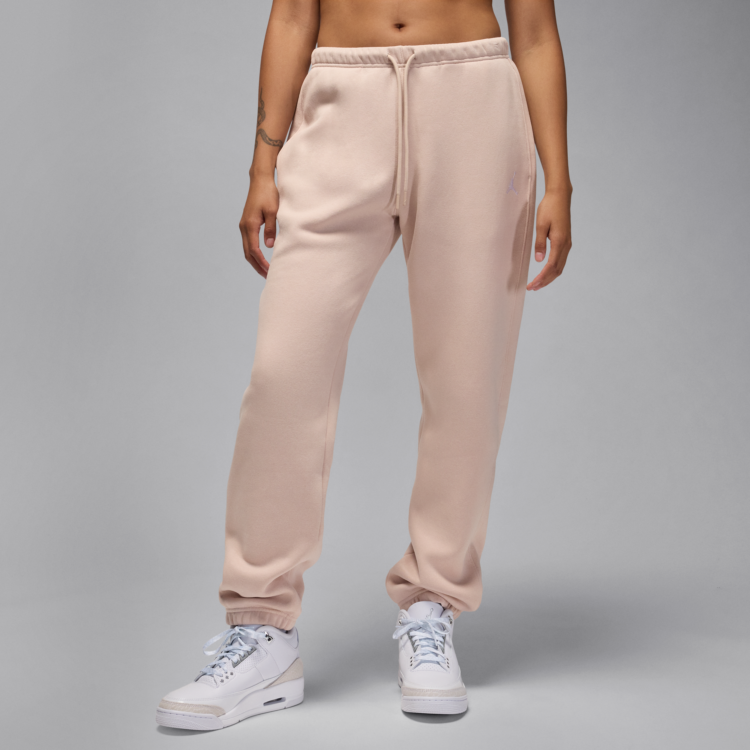 Jordan Brooklyn Fleece damesbroek - Bruin