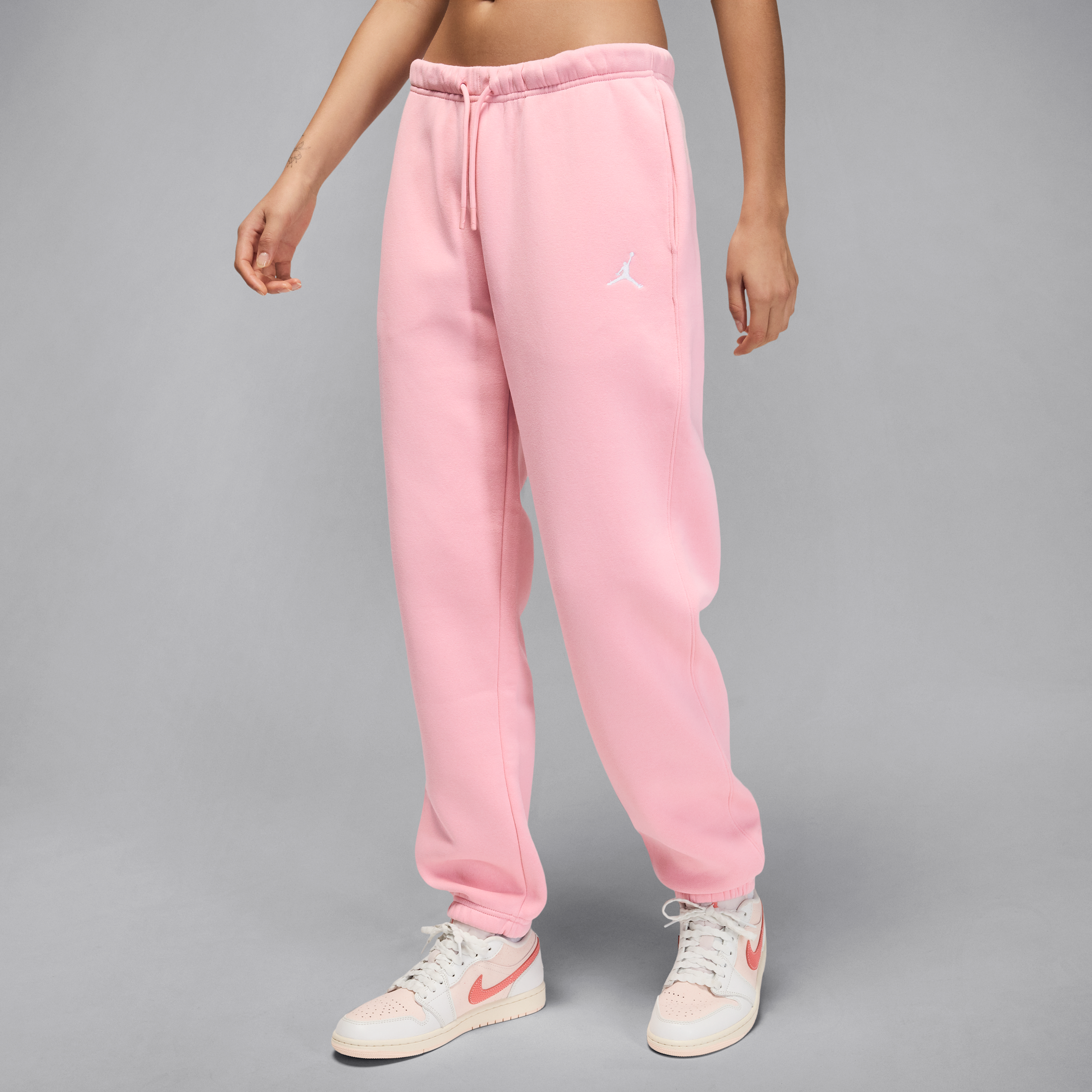 Jordan Brooklyn Fleece damesbroek - Roze