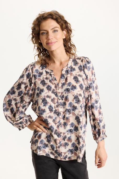IN FRONT FILLICE BLOUSE 16831 801 (Brown 801)