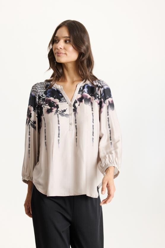 IN FRONT SIRENE BLOUSE 16840 309 (Ash Plum 309)