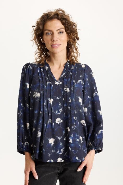 IN FRONT VERO BLOUSE 16837 501 (Blue 501)