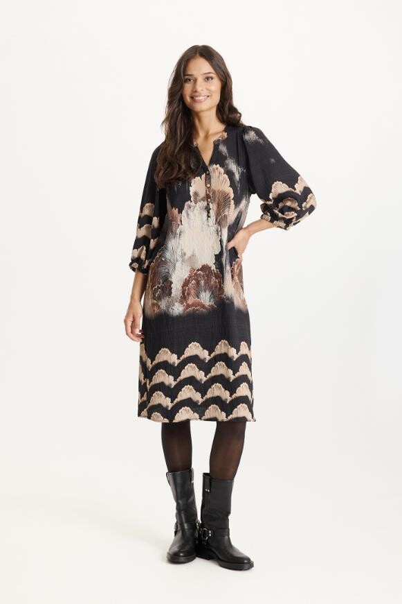 IN FRONT SIMONE DRESS 16828 999 (Black)