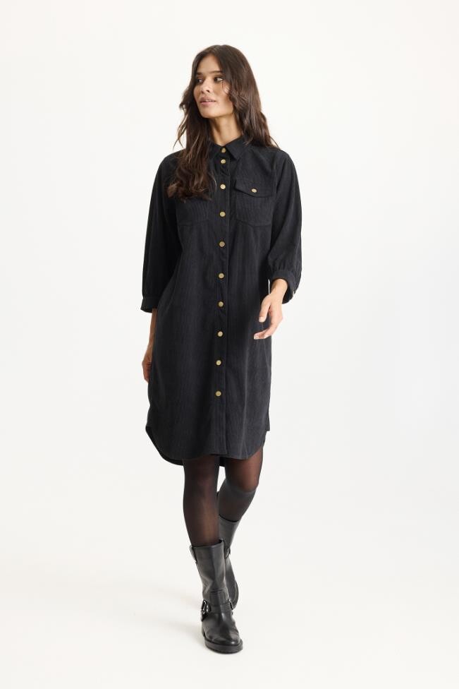 IN FRONT MALLERY DRESS 16804 999 (Black)