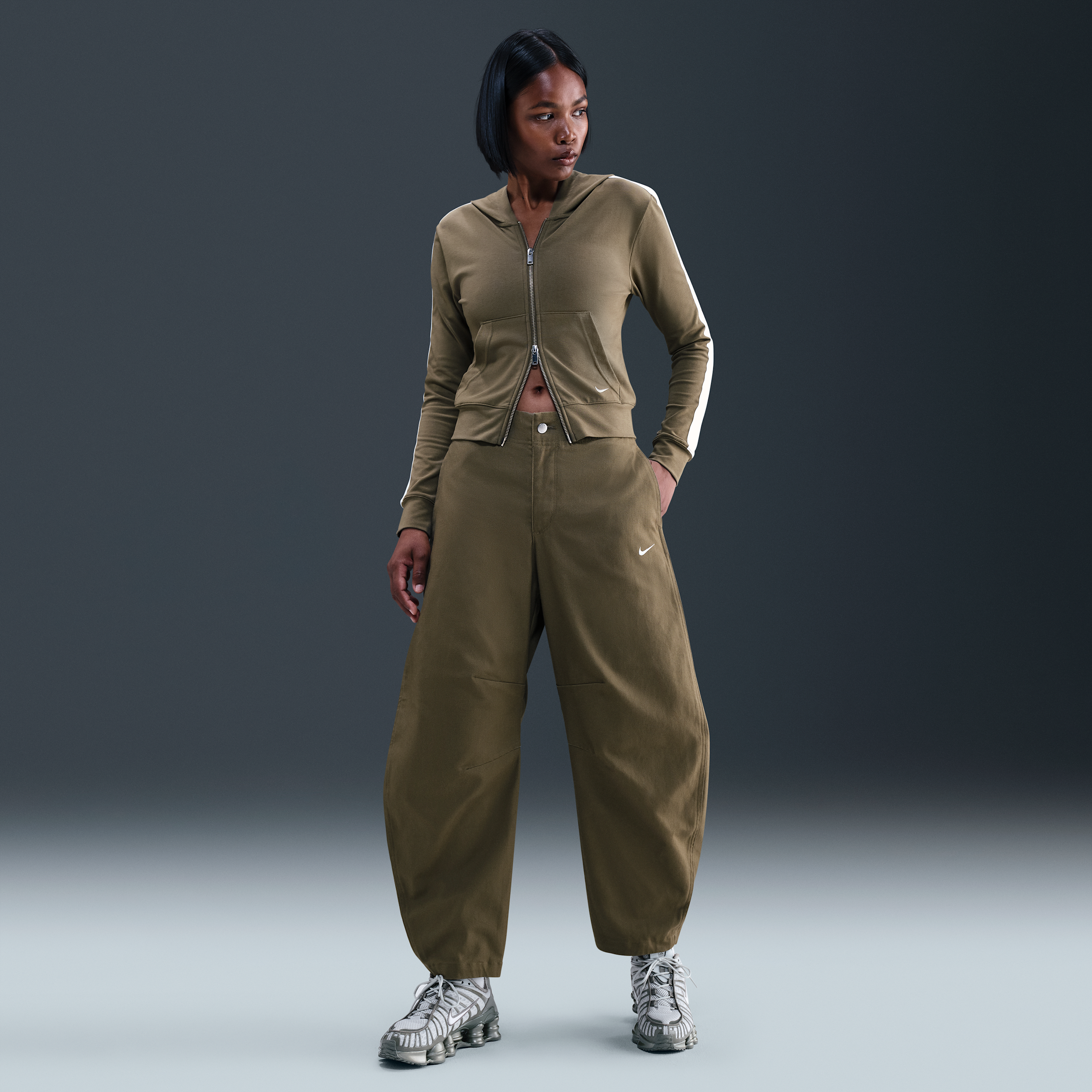 Nike Sportswear ballonbroek voor dames - Groen