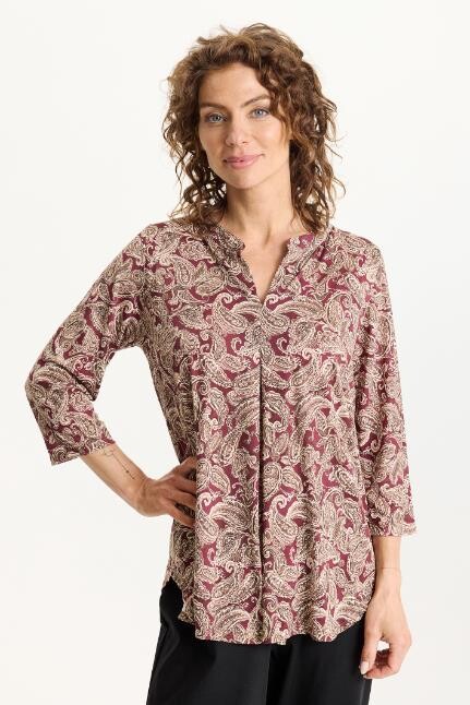 IN FRONT MARACOL BLOUSE 16897 295 (Burgondy 295)