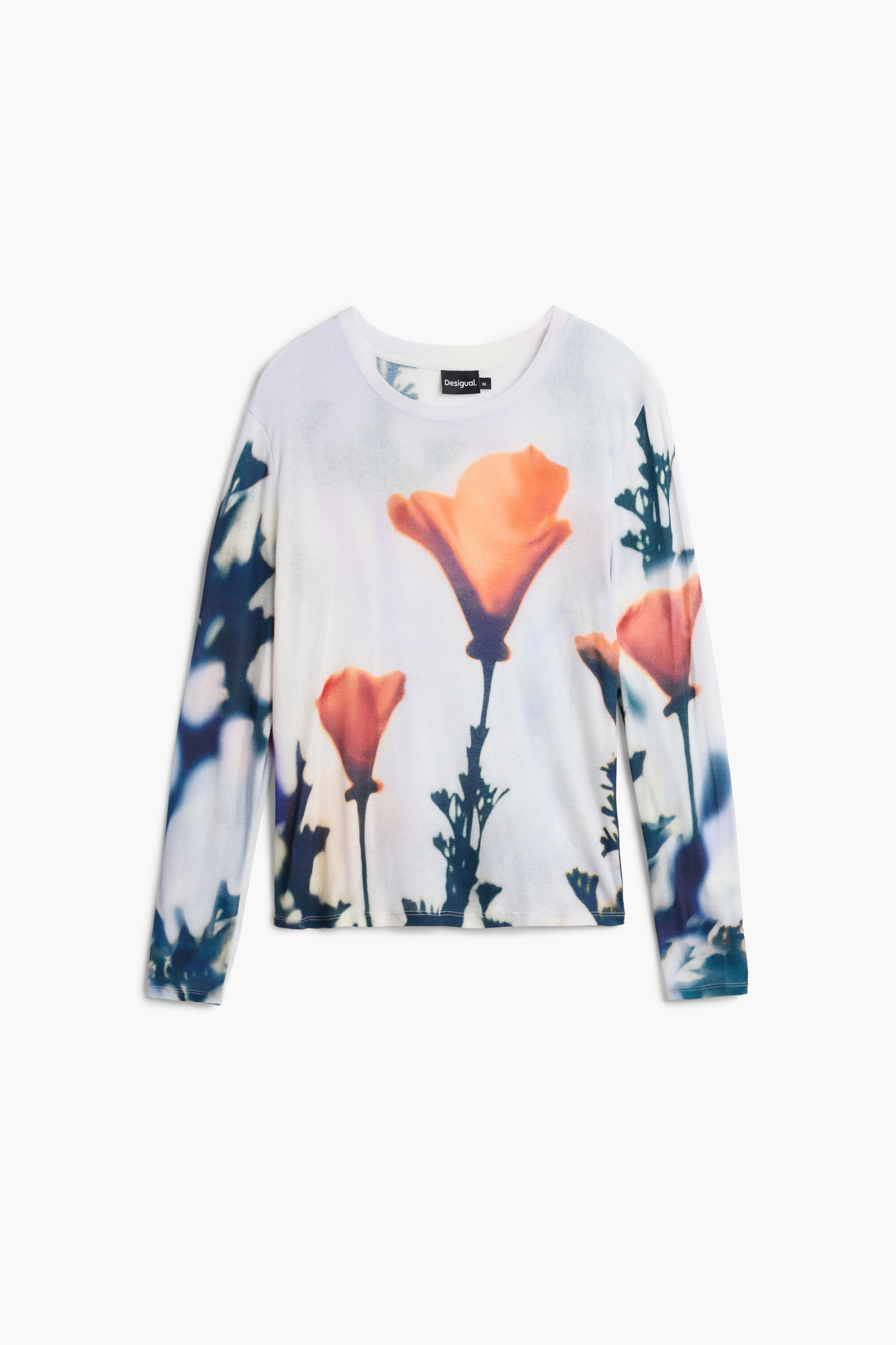 Desigual Klaproos T-shirt - WHITE