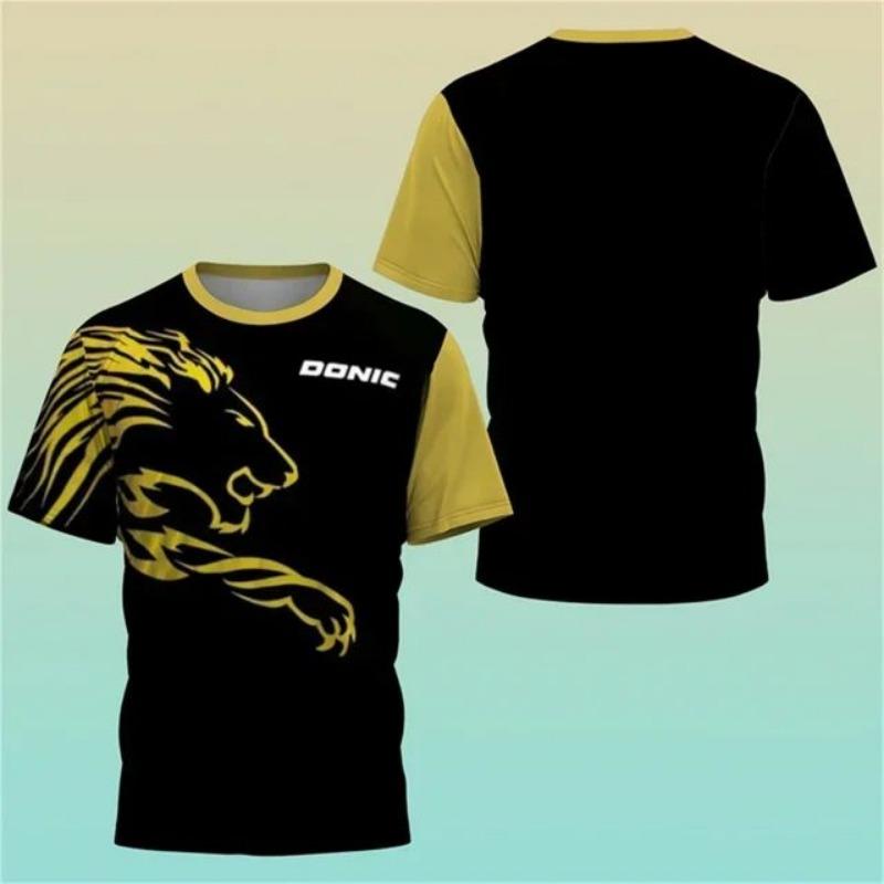 ETST WENDY 005 Nieuw 3D Print T-shirt Heren Jersey Shirt Haikyuu Tafeltennis Sportshirt Training Zweetabsorberend Comfortabel Top Badminton T-shirts M