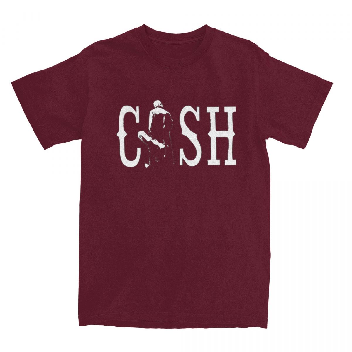 Comfortable season Vintage Johnny Cash Walking Outside Musician T Shirt for Men Women Cotton Tee Shirt Gift Idea Tops XXXL