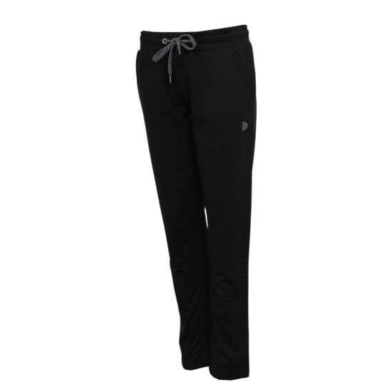 Donnay Donnay Dames - Stretch Joggingbroek rechte pijp Nadia - Zwart