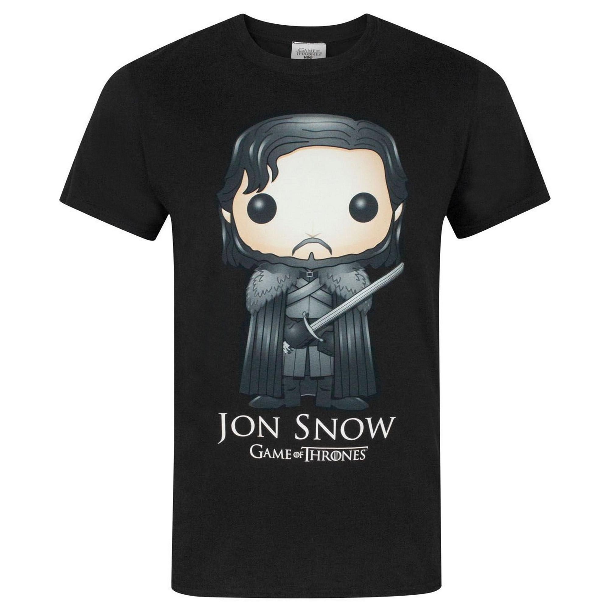 Game Of Thrones officieel heren Funko Jon Snow T-shirt S