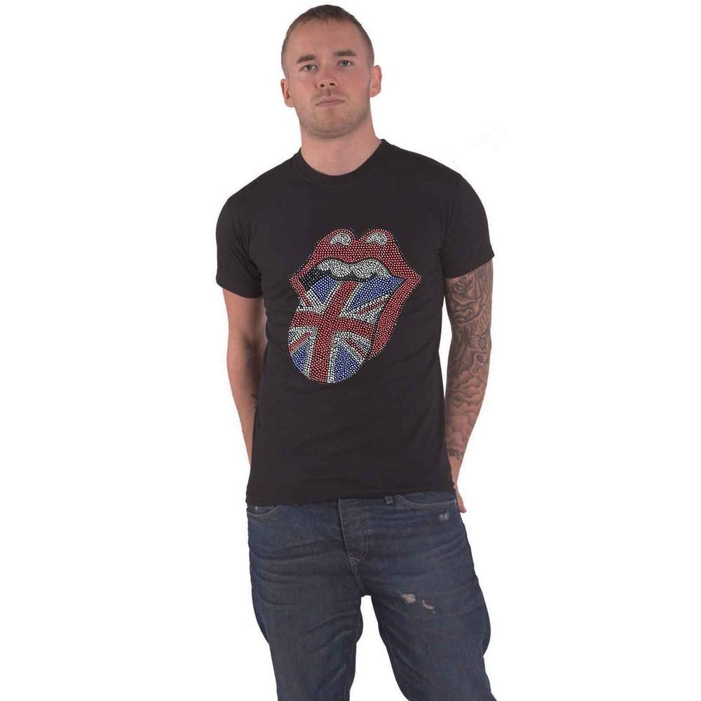 The Rolling Stones Het Rolling Stones unisex volwassen klassiek verfraaid T-shirt XL zwart