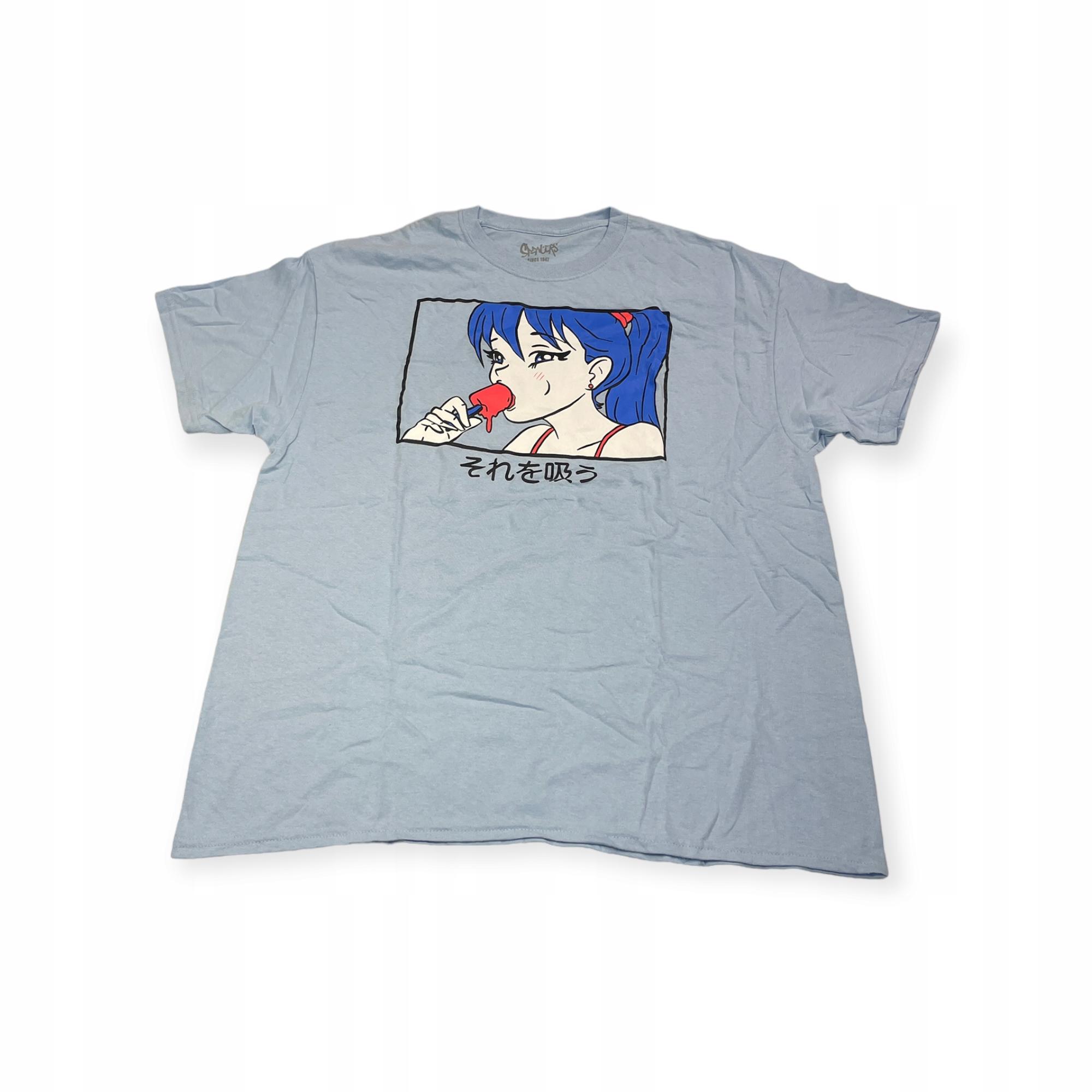 Outletup-clothes Koszulka T-shirt męski okrągły dekolt SPENCER'S SINCE 1947 XL