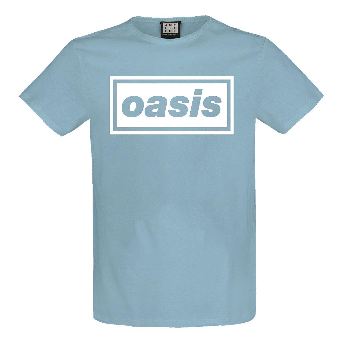 Amplified Versterkte herenlogo Oasis T-shirt M