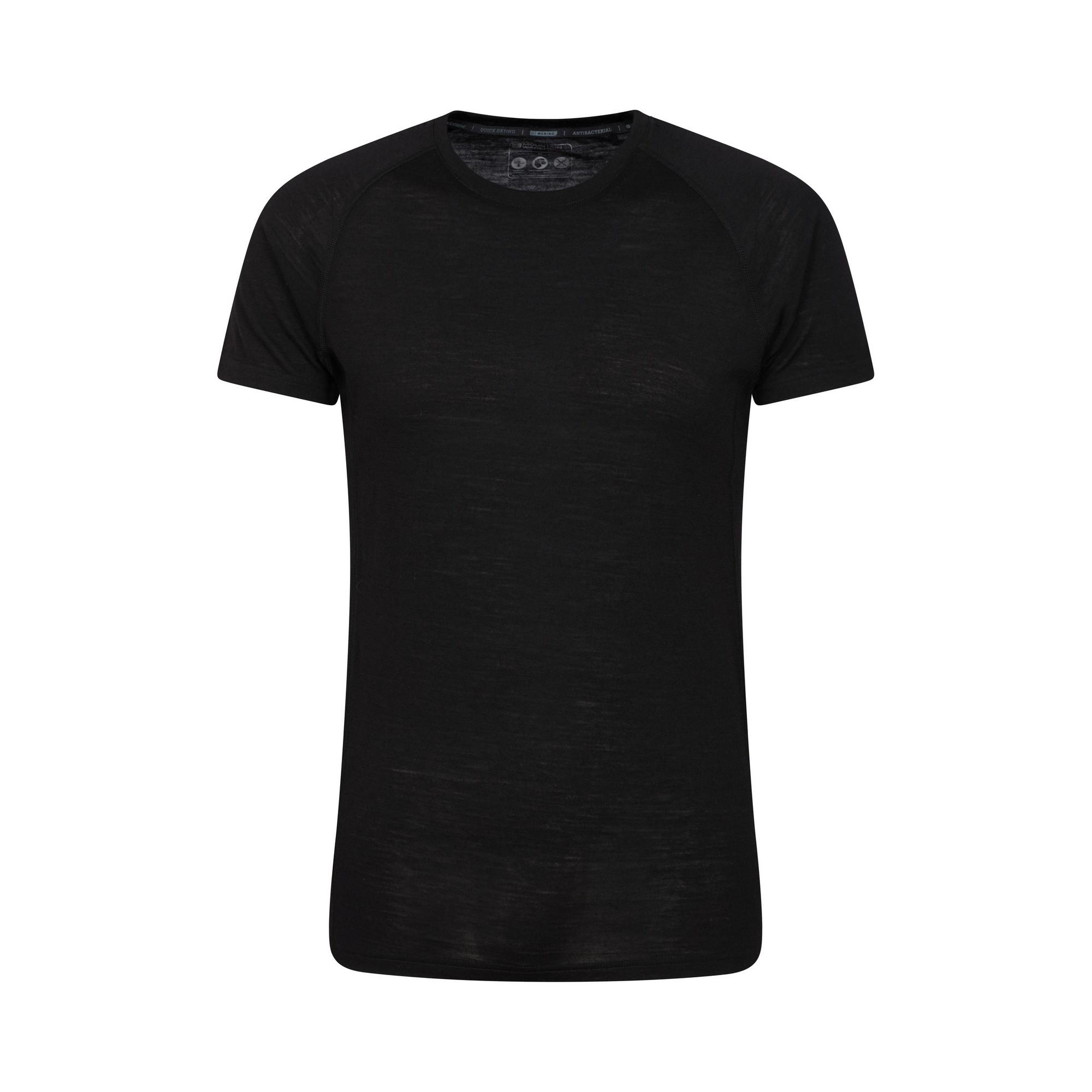 Pertemba FR - Apparel Mountain Warehouse Summit II-basislaagtop voor heren XXS zwart