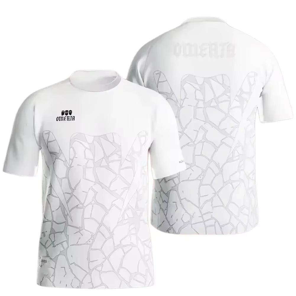 Haijian02 Outdoor Omerta Boxing Fans Zomer 3D Geprint Motorkleding Maat 47 Heren Top Ademend Zacht Sneldrogend T-shirt M