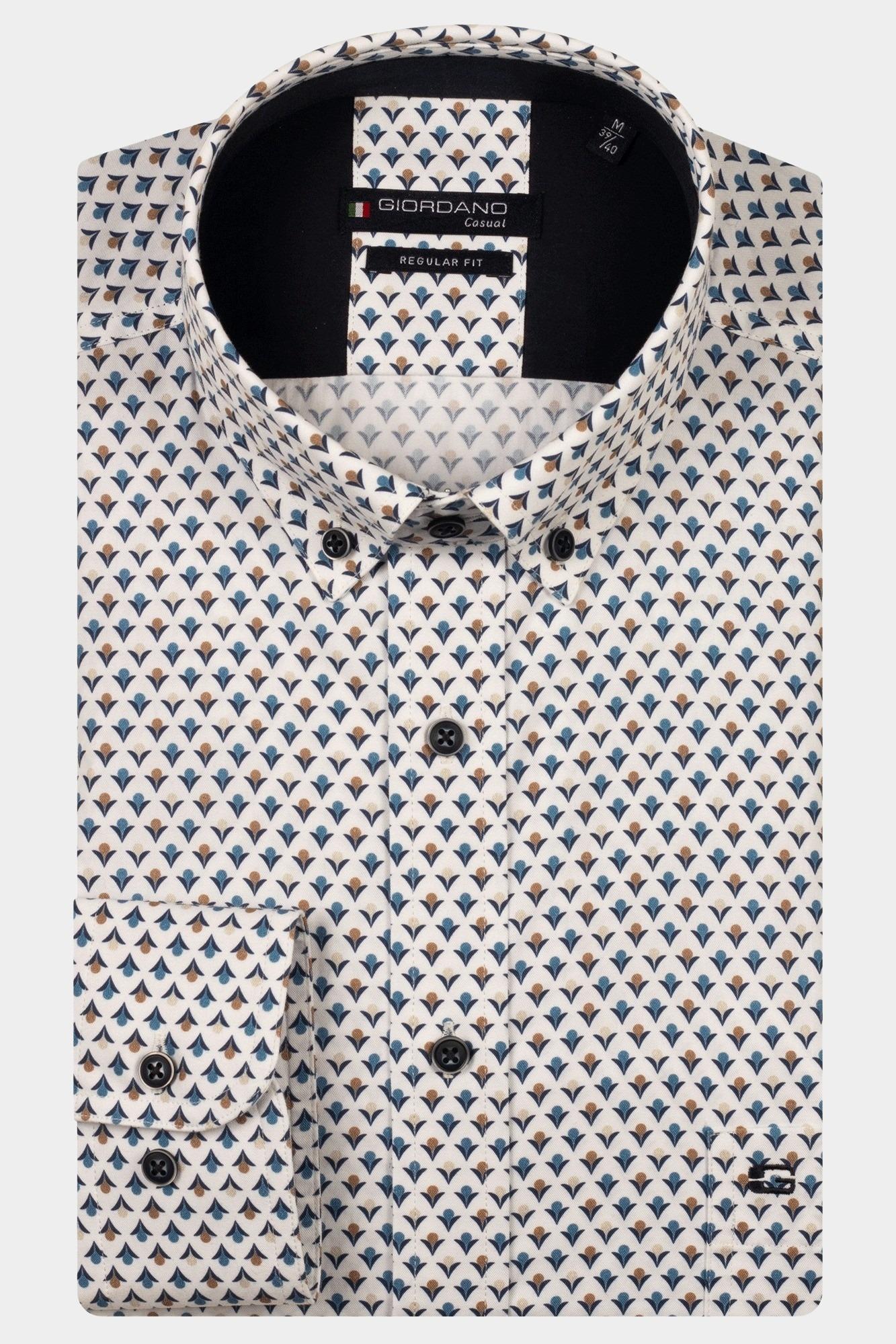 Giordano Casual hemd lange mouw ivy long sleeve button down s 527051/60