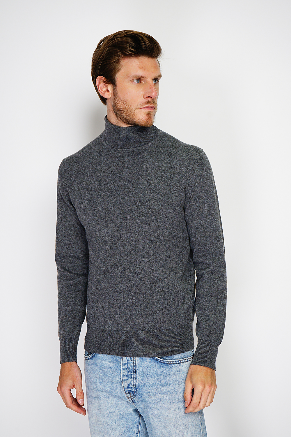 William de Faye Turtleneck sweater loup