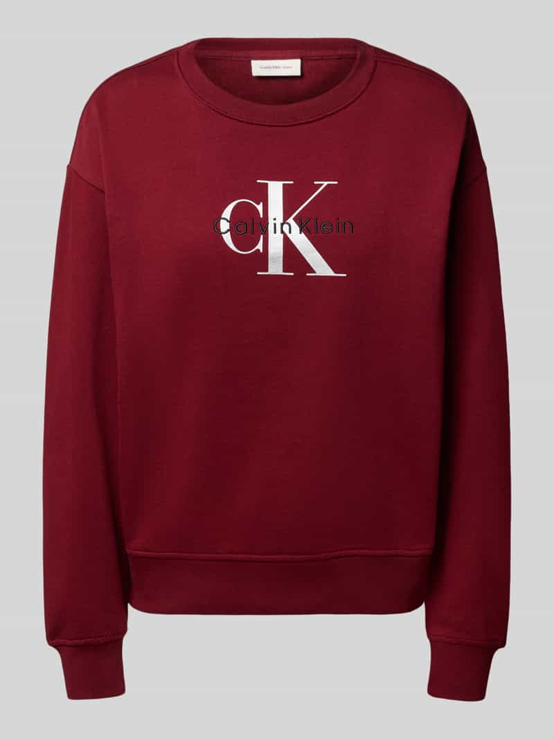 Calvin Klein Sweatshirt LS MNLG FRNCH TRRY R