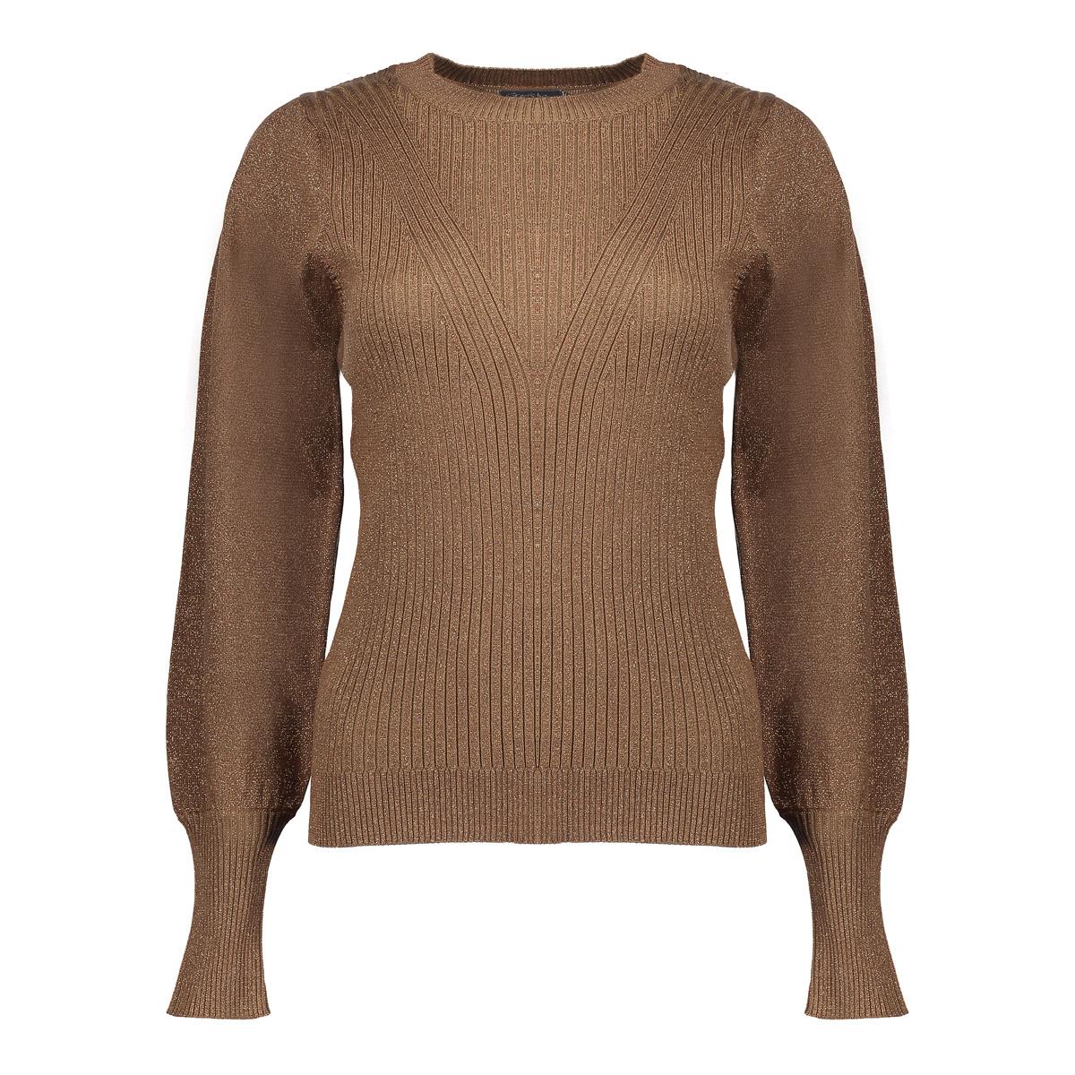Geisha pullover pleated shoulders lurex 54530-14 720 sand