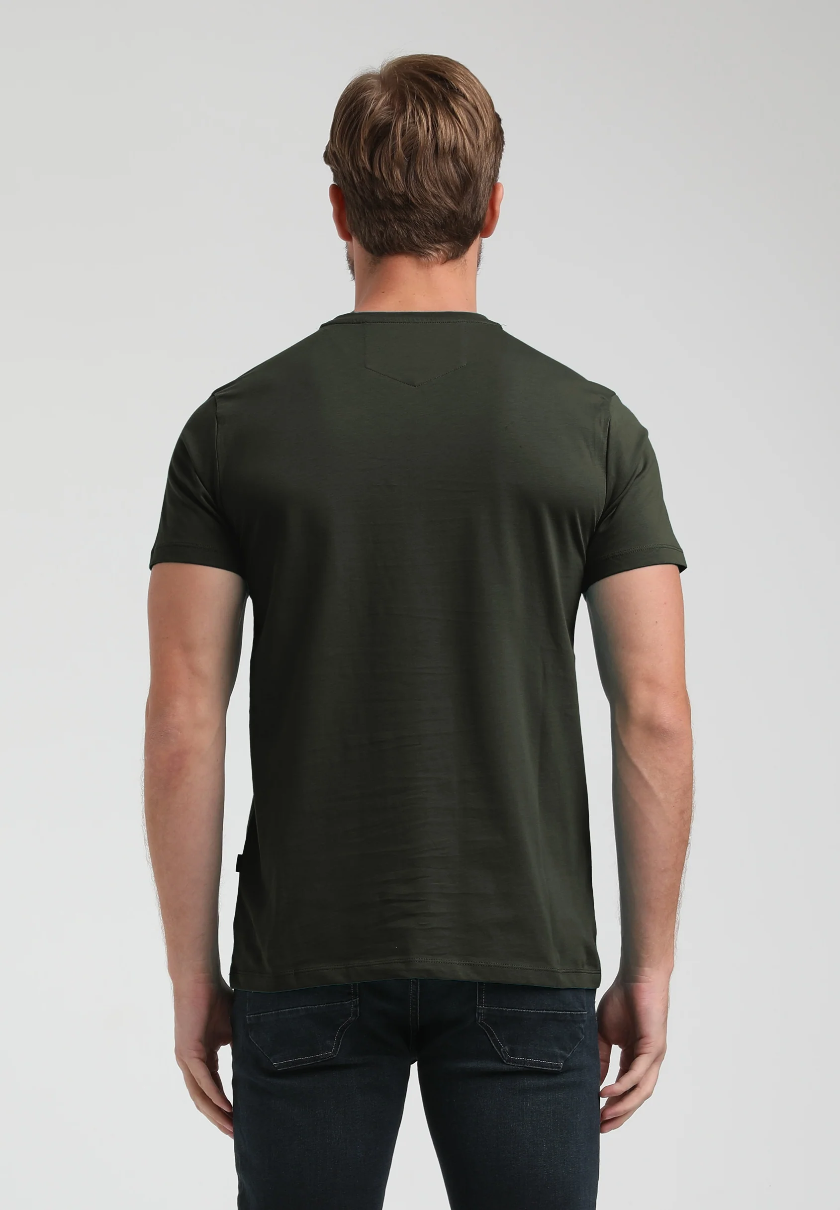 Gabbiano Heren shirt baze 152713 502 army