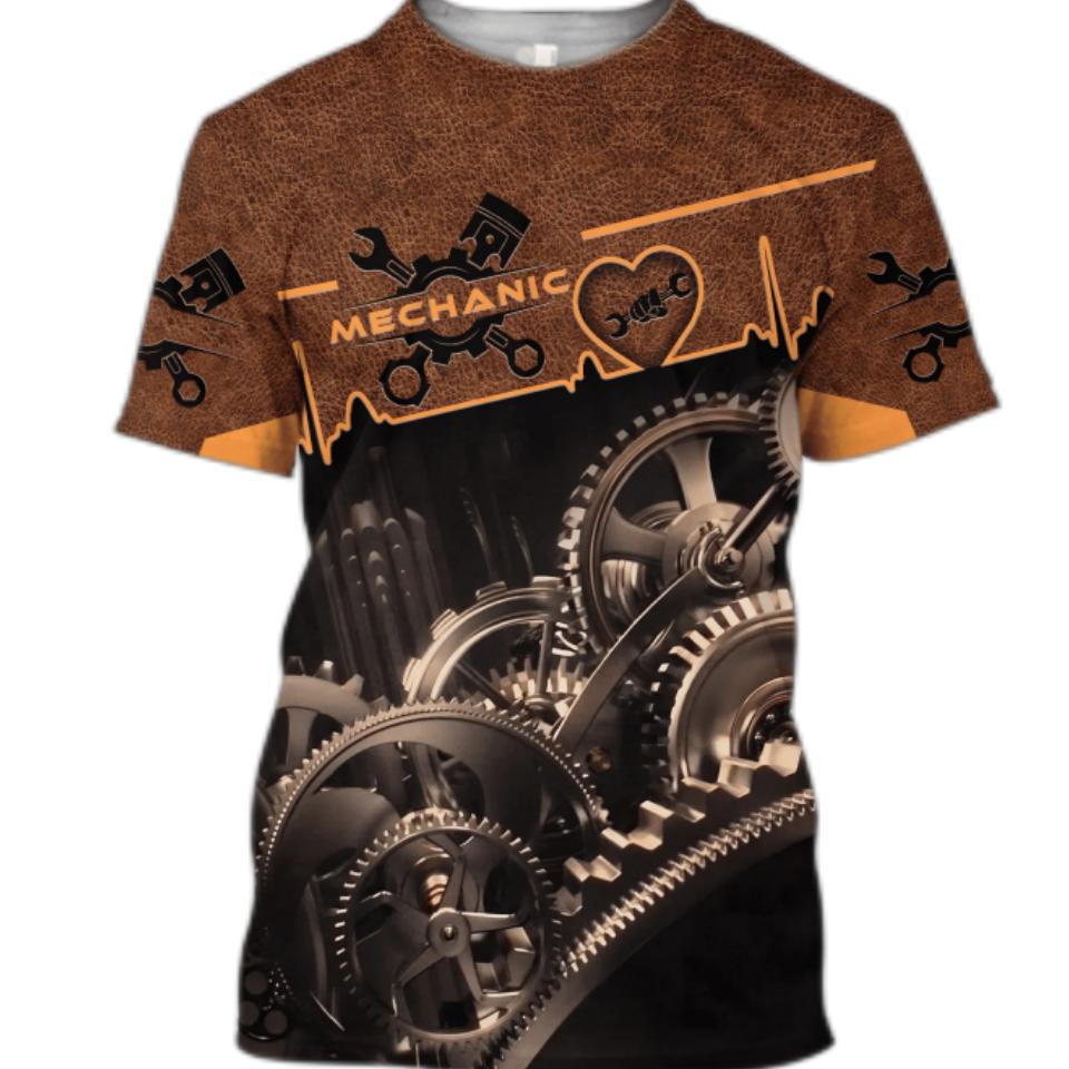 Xr 01 Mannen T-shirt Vintage T-shirt Zomer Kleding Mechanisch Gereedschap Foto's 3d Print Tops 6xl Straat Casual Sport Oversized Trui tops L
