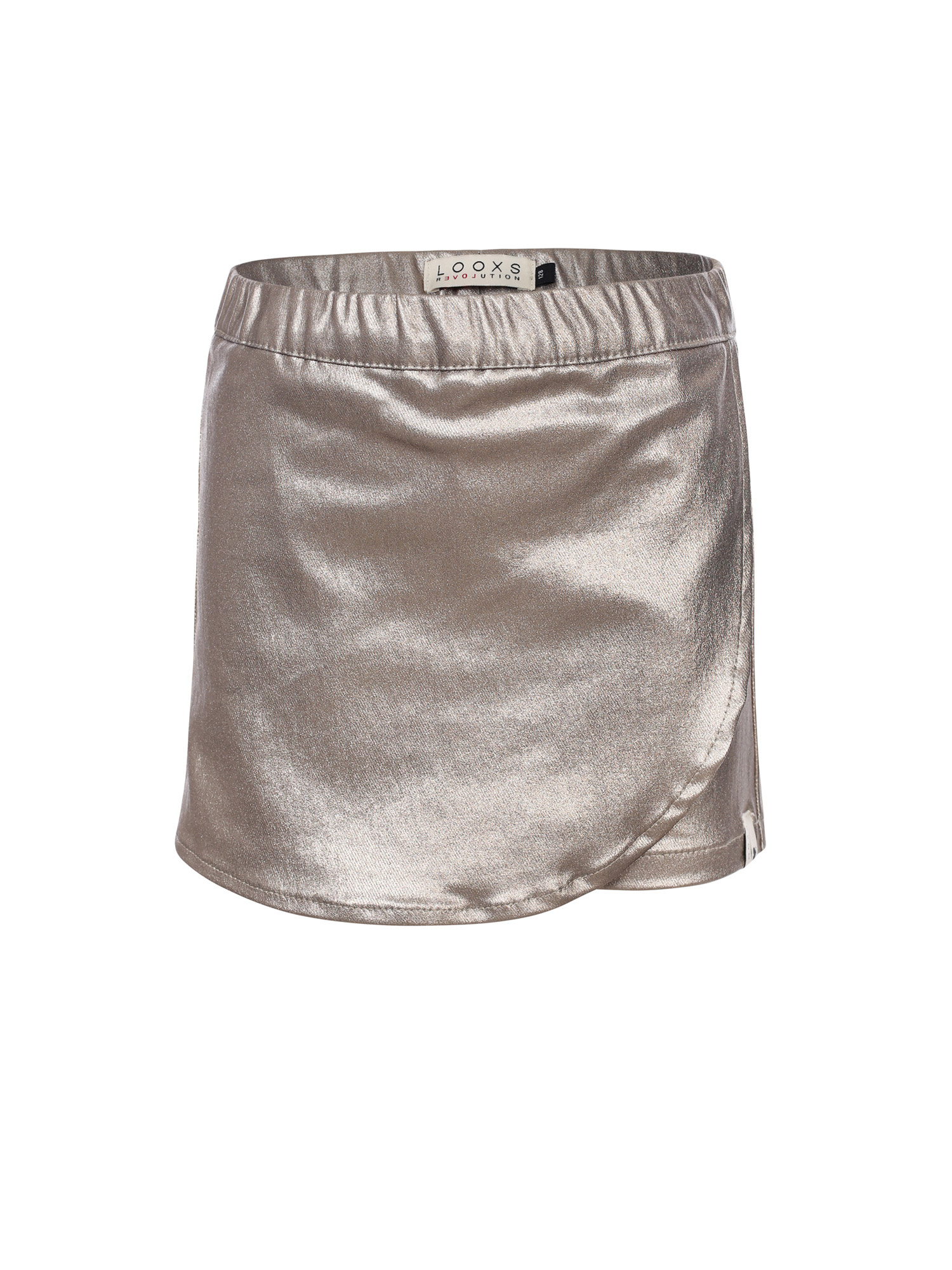 LOOXS Little winter rok meisjes - beige - metallic