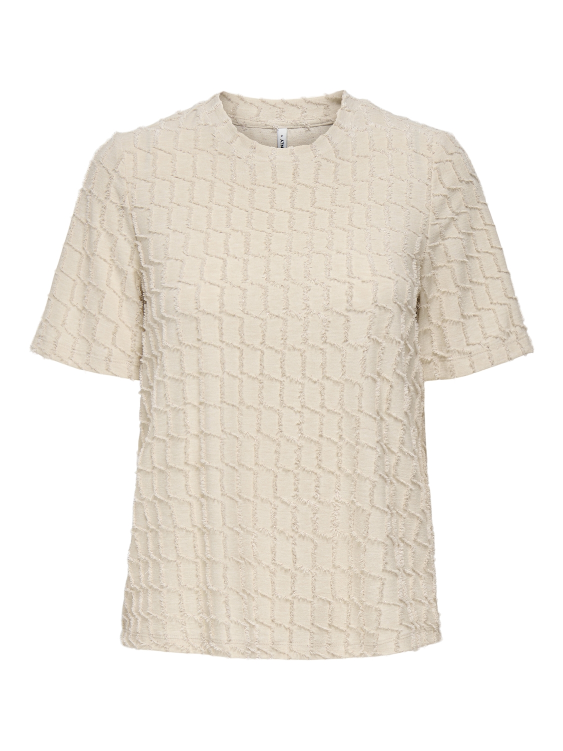Only Onlines Life 2/4 O-neck Glitter Top: