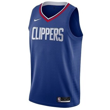 Nike T-shirt Korte Mouw  Nba Los Angeles Clippers Icon Edition