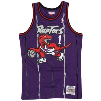 Mitchell And Ness T-shirt Korte Mouw  Nba Toronto Raptors Tracy Mcgrady Swingman Jersey