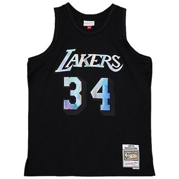 Mitchell And Ness T-shirt Korte Mouw  SMJYLF19035LALBLCK96SON