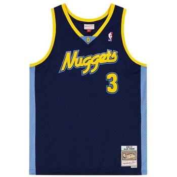Mitchell And Ness T-shirt Korte Mouw  Nba Swingman Denver Nuggets Allen Iverson