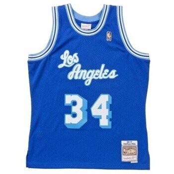 Mitchell And Ness T-shirt Korte Mouw  Nba Swingman Los Angeles Lakers Shaquille O'neal