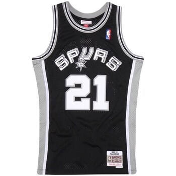 Mitchell And Ness T-shirt Korte Mouw  San Antonio Spurs Road 199899 Tim Duncan