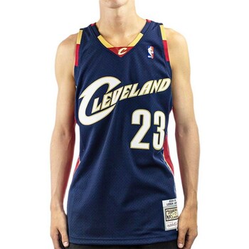 Mitchell And Ness T-shirt Korte Mouw  SMJYGS18156CCANAVY08LJAN