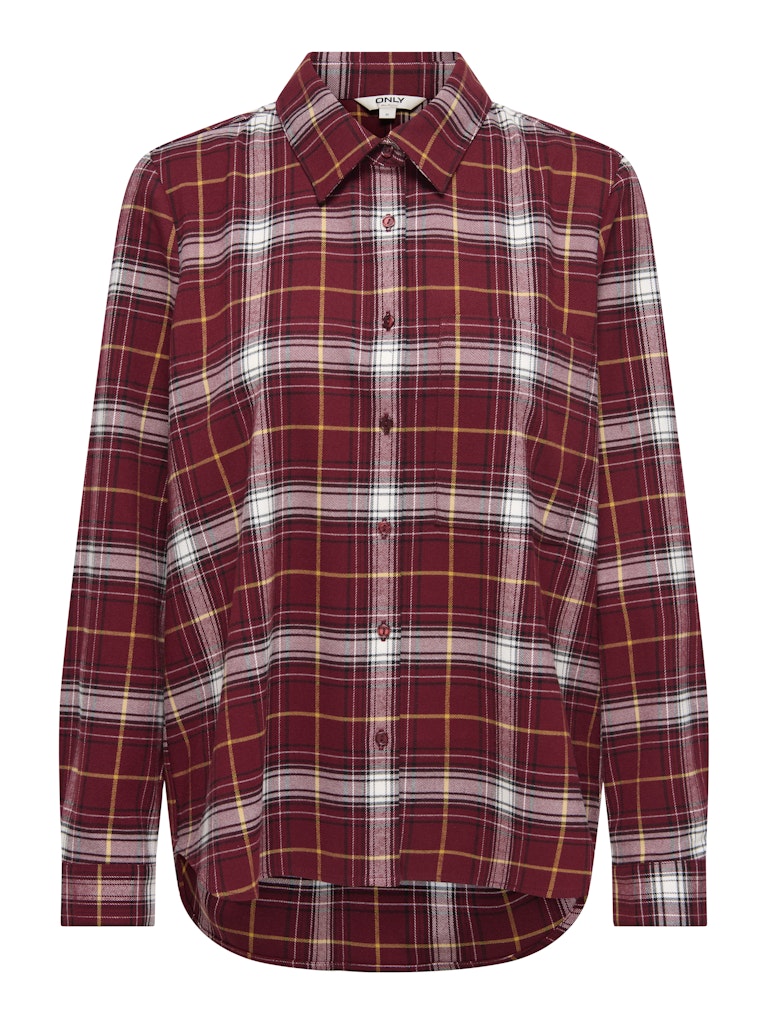 Only Onlwren check shirt dessin