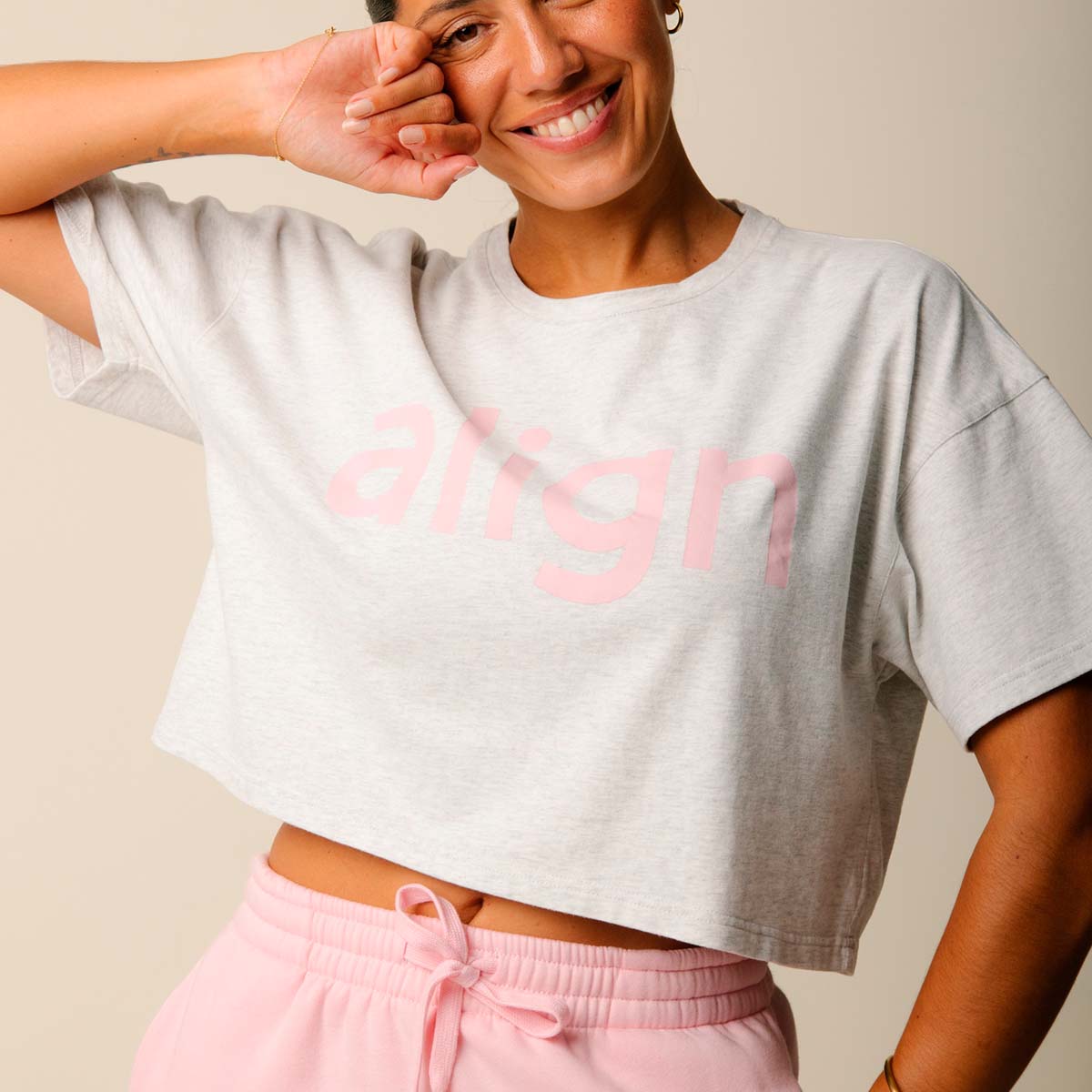 Copenhagen Cartel x Align by Blume t-shirt, grijs