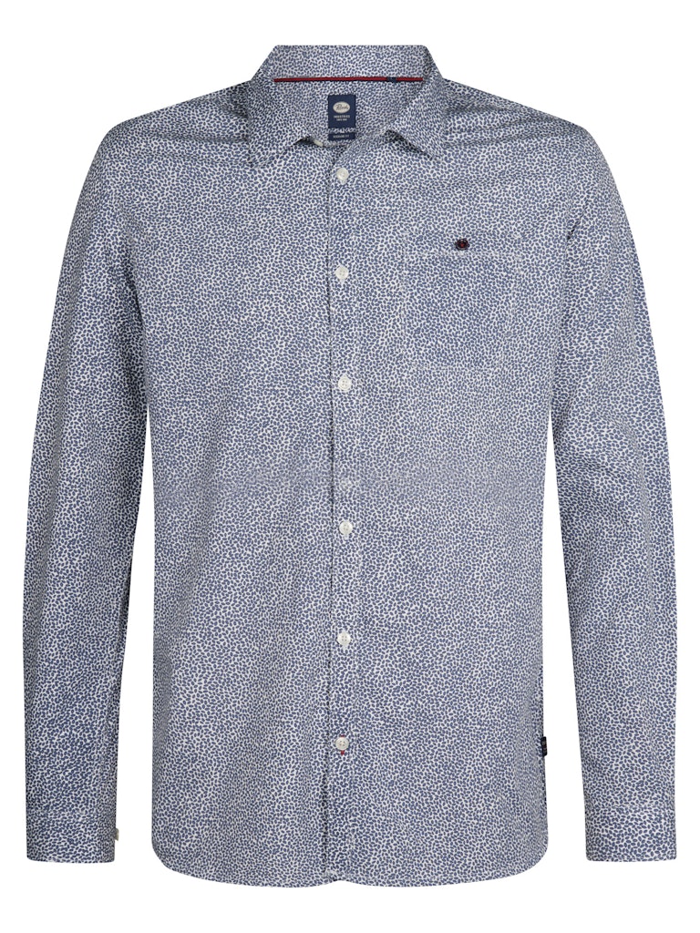 Petrol Industries Men shirt long sleeve aop dessin