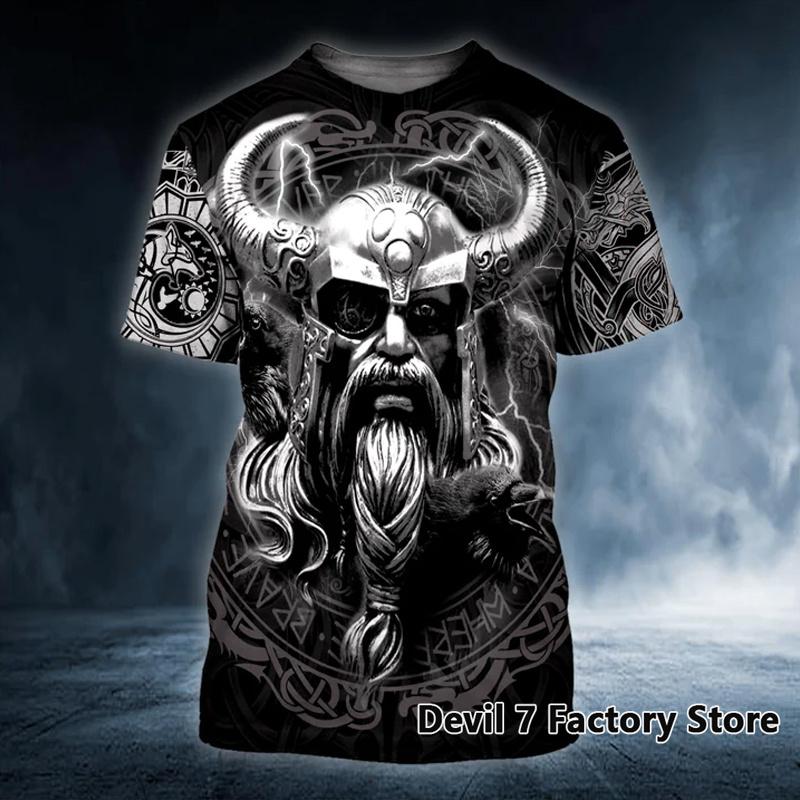 TIP723 Zomer Oversized T-shirt Mannen 3D Gedrukt Skull Angel Grafische Tees Mode Kleding Man Tops Streetwear Ronde Hals Korte Mouwen 6XL