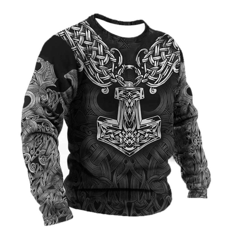 ETST WENDY Vintage Lange Mouwen T-shirt Mannen Casual T-shirts 3d Print Harajuku Tops 2022 Creatieve Persoonlijkheid Shirt Oversized Mannelijke Kleding 3XL