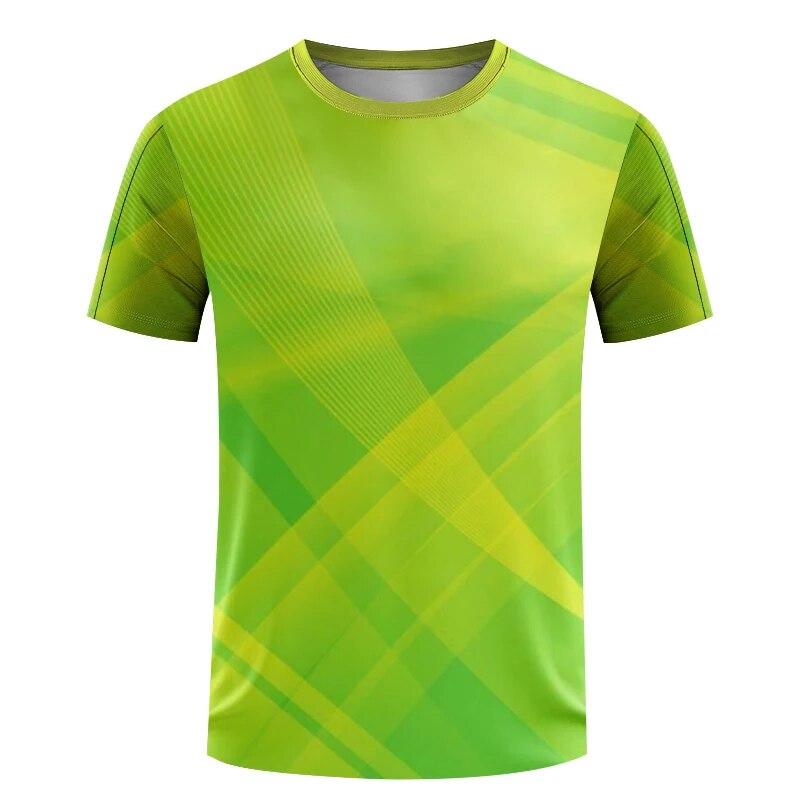 Baibao QIQI Heren T-shirt Korte mouw Sport-T-shirt 3D-printen Aanpasbare teamnaam Logo Kleding Sneldrogend Modieus O-hals Oversized tops M