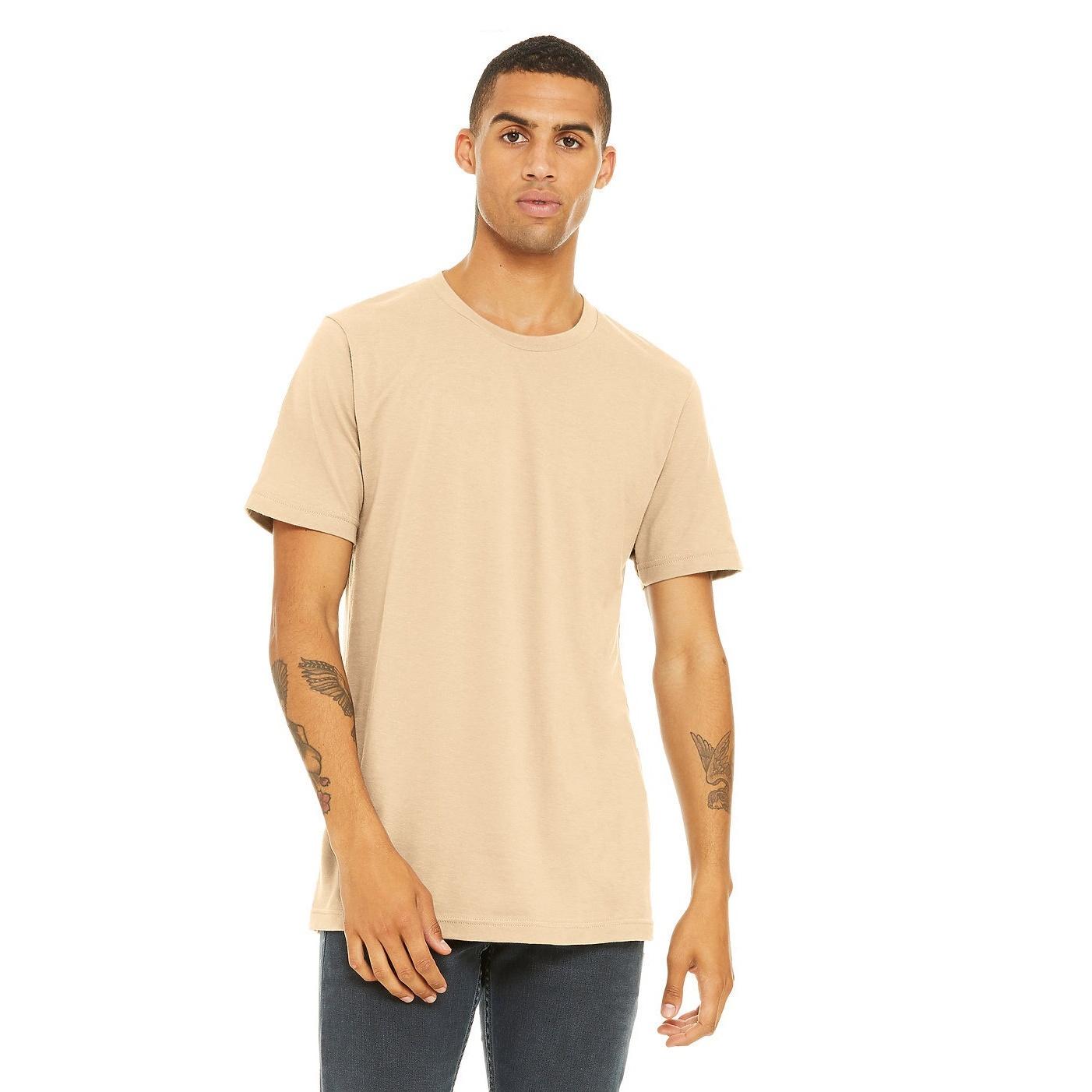Bella + Canvas unisex volwassen jersey T-shirt met korte mouwen L